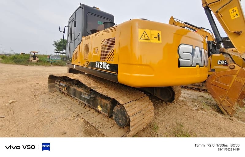 SANNY SY215C เอกสารอินวอย  พร้อมทุกระบบ ไมล์ ช.ม 3800