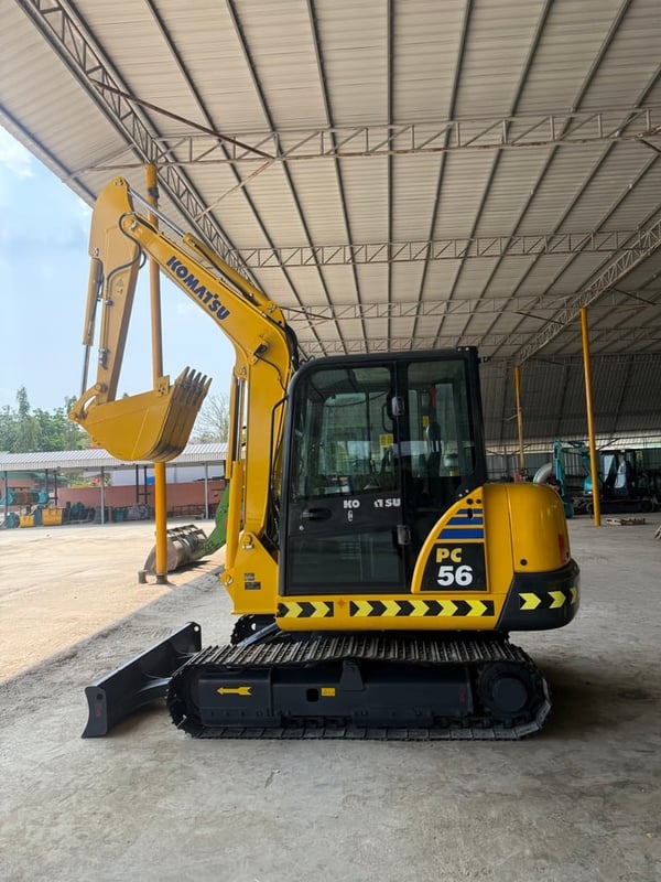 KOMATSU PC 56-7 ระบบพร้อม มีไลน์หัวเจาะ