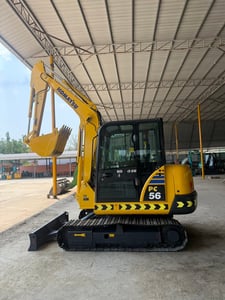 KOMATSU PC 56-7 ระบบพร้อม มีไลน์หัวเจาะ