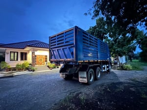 ไมล์ 2 หมื่นนิด❗️ISUZU FXZ 360 MT   แม่เดียว รถ 8 เดือนดั้มพ์เกษตร ปี 2567