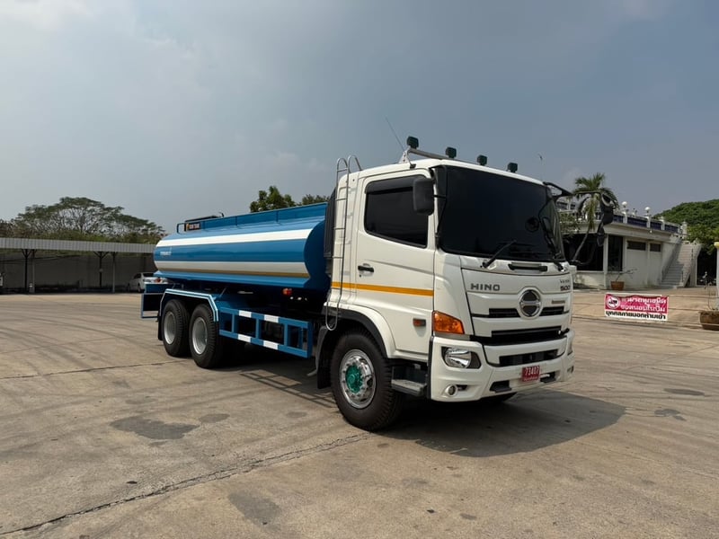 เข้าใหม่❗️ไมล์ 63,276❗️ HINO FM8J 260  บรรจุน้ำ 12,000 ลิตร