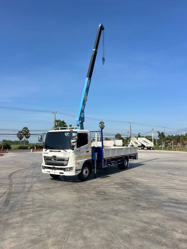 เข้าใหม่❗️ไมล์ 11,485 กิโล ❗️HINO FC9J 210 ติดเครน 3 ตัน