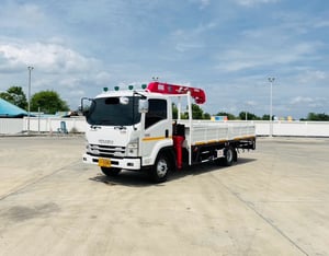 เข้าใหม่❗️ISUZU NEW FRR210 MT  ติดเครน 3 ตัน