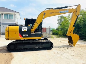 CAT312D (เก่าญี่ปุ่น) เครื่องปั๊มแห้ง