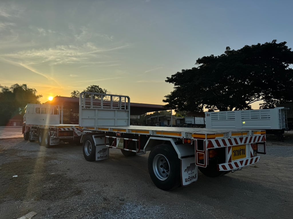 ไมล์ 68,915 กิโล❗️HINO GY2P 380 ปี 2565 พ่วงแม่ลูกพื้นเรียบ ไมล์ 68,915 กิโล❗️HINO GY2P 380 ปี 2565 พ่วงแม่ลูกพื้นเรียบ