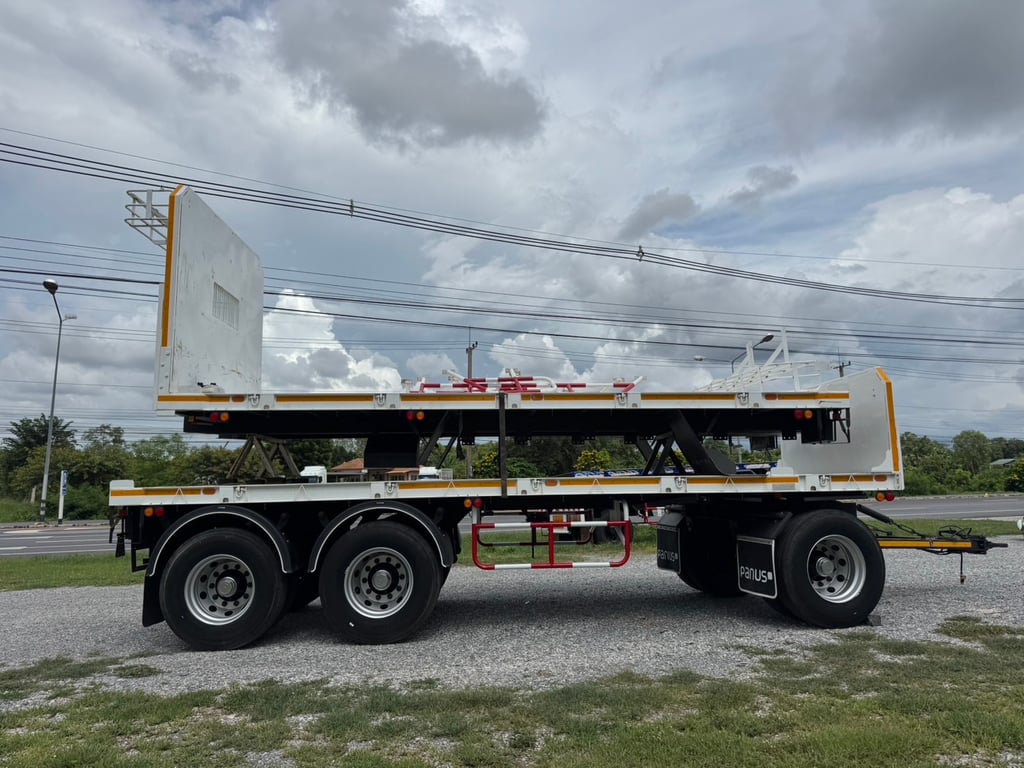 ขายลูกพ่วงพื้นเรียบ 2 คาน ยังไม่ได้จดทะเบียน