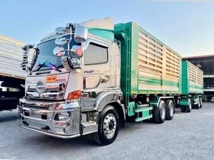 HINO 380 พ่วงแม่ลูกดั้มพ์เกษตร