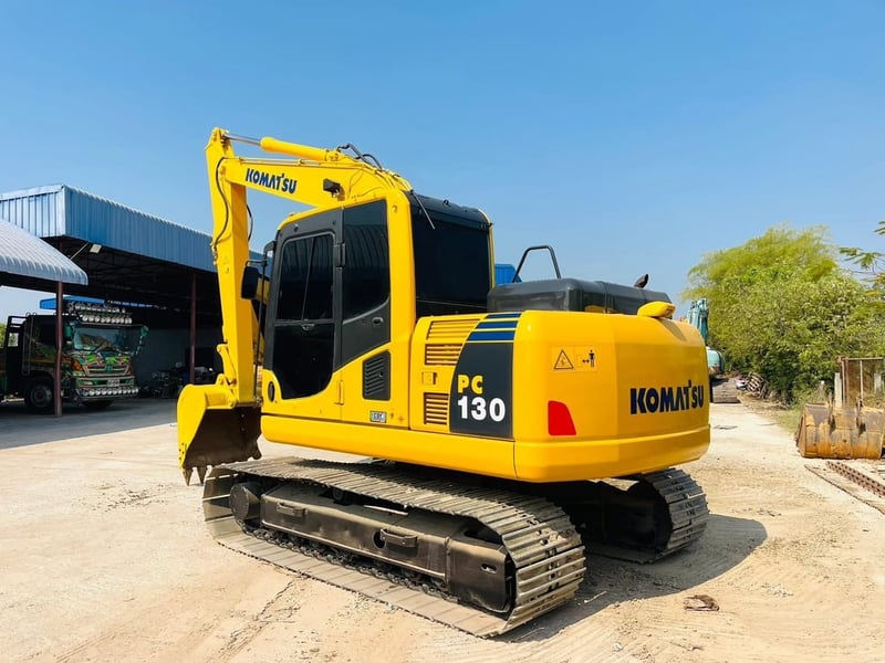 PC130-8 ชุดจดทะเบียน จอเหลือง กล้องหลัง 