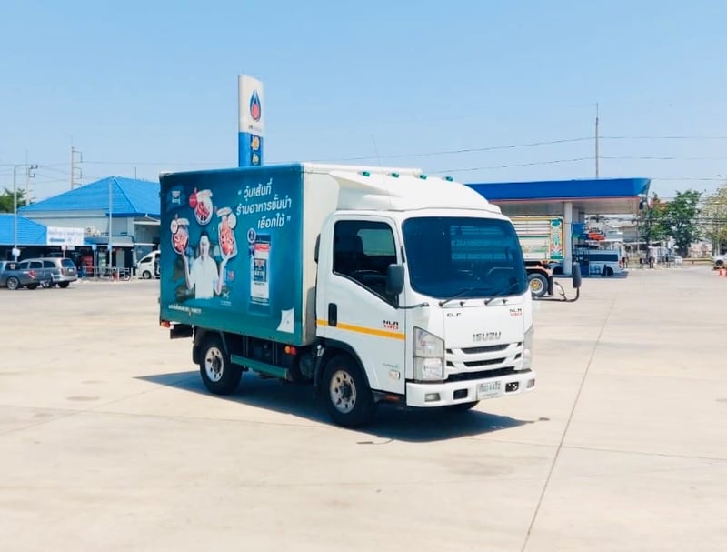 เข้าใหม่❗️4 ล้อ ป้ายไม่ติดเวลา❗️ ISUZU NLR 130  ตู้ 3.00 มตร 