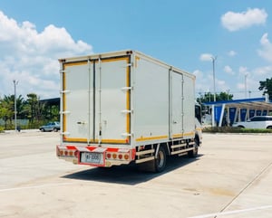 ไมล์ 6 หมื่น❗️ISUZU NEW NPR 150 MT 6ล้อตู้เเห้ง 4 บาน