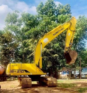 Sumitomo SH210F-5 ไมล์ 10,000 ชม. เต็มทุกระบบ. 