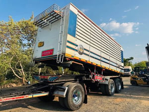 ISUZU FXZ 360 พ่วงแม่ลูกดั้มพ์คอกเกษตร