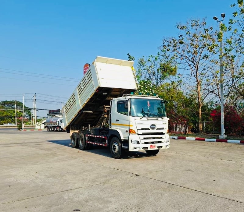 เข้าใหม่❗️ไมล์ 8,524❗️HINO FM1A 344 ดั้มพ์สามมิตร เข้าใหม่❗️ไมล์ 8,524❗️HINO FM1A 344 ดั้มพ์สามมิตร