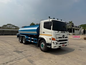 เข้าใหม่❗️ไมล์ 63,276❗️ HINO FM8J 260  บรรจุน้ำ 12,000 ลิตร