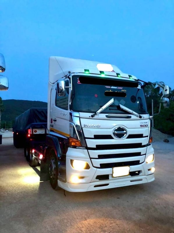 HINO วิกเตอร์ 344 มือเดียว ออกป้ายแดงมา ปี 2560