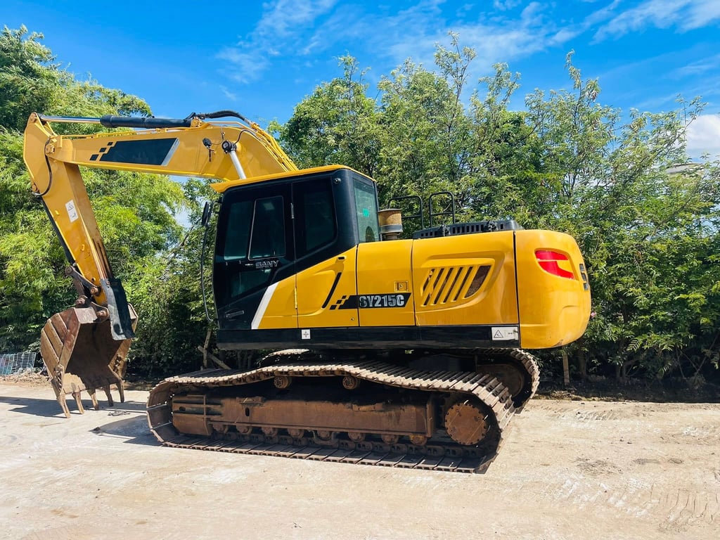 SY215C ไฟฟ้าครบ ระบบดีมาก เครื่องดี ปั้มแห้ง SY215C ไฟฟ้าครบ ระบบดีมาก เครื่องดี ปั้มแห้ง