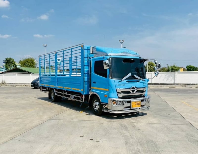 เข้าใหม่ ❗️ HINO NEW FC9J 210  กะบะเหล็กพร้อมคอกสูง