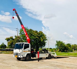 เข้าใหม่❗️ไมล์ 19,041 กิโล❗️รถสไลด์ติดเครน  ISUZU FRR210 MT