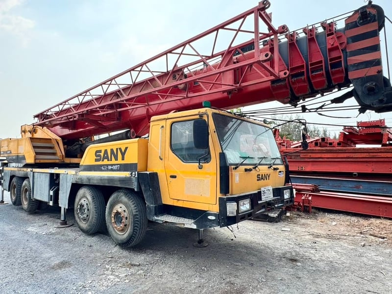 รถเครน ซานี่ 50 ตัน พร้อมใช้งาน เล่มทะเบียน 