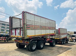 ISUZU FXZ 360 พ่วงแม่ลูกดั้มพ์เกษตร ISUZU FXZ 360 พ่วงแม่ลูกดั้มพ์เกษตร