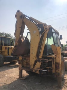 CATERPILLAR 424D รถตักหน้าขุดหลัง ไฟฟ้าครบ 