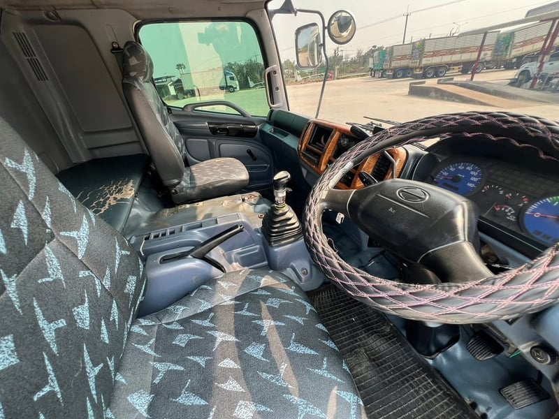 HINO FM1J 245 เครื่องเดิม เกียร์เดิม มีระบบยกดัมพ์ HINO FM1J 245 เครื่องเดิม เกียร์เดิม มีระบบยกดัมพ์