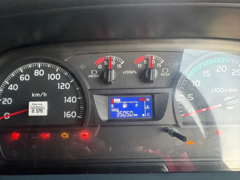 ไมล์ 34,466 กิโล ❗️ หัวคัดซี HINO FM8J 260  ปี 2566