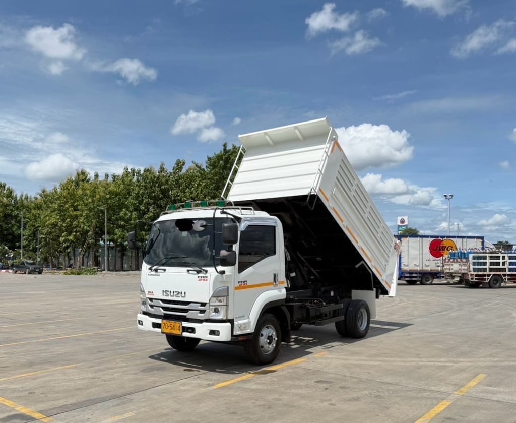 ไมล์ 24,069 กิโล❗️NEW ISUZU FRR 210 ปี2567 ดั้มพ์สามมิตร 5 คิว ไมล์ 24,069 กิโล❗️NEW ISUZU FRR 210 ปี2567 ดั้มพ์สามมิตร 5 คิว