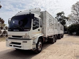 ISUZU FXZ 320 พ่วงแม่ลูกไม่ดั้ม เฟืองเร็ว ISUZU FXZ 320 พ่วงแม่ลูกไม่ดั้ม เฟืองเร็ว