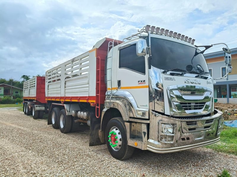 SUZU FXZ 360 แรง 088-9799578 พ่วงแม่ลูกดั้มพ์ SUZU FXZ 360 แรง 088-9799578 พ่วงแม่ลูกดั้มพ์