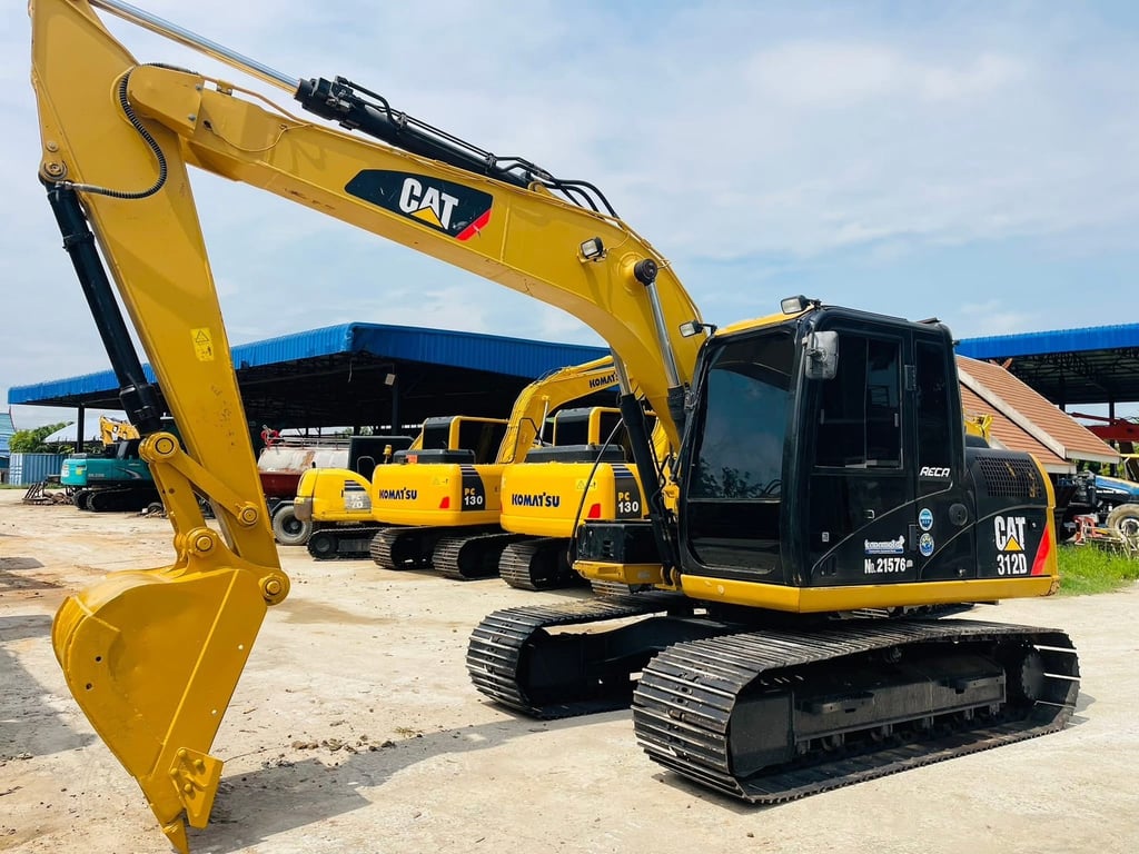 CAT312D (เก่าญี่ปุ่น) เครื่องปั๊มแห้ง ระบบดี แอร์เย็น CAT312D (เก่าญี่ปุ่น) เครื่องปั๊มแห้ง ระบบดี แอร์เย็น