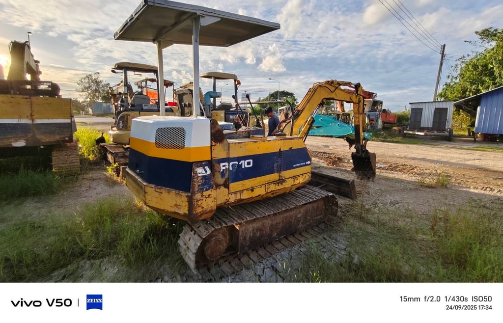 PC10-6 สภาพเดิมๆ เครื่องปั้มดี โซ่แผ่นสวย  ตัวเดินไม่ดัง