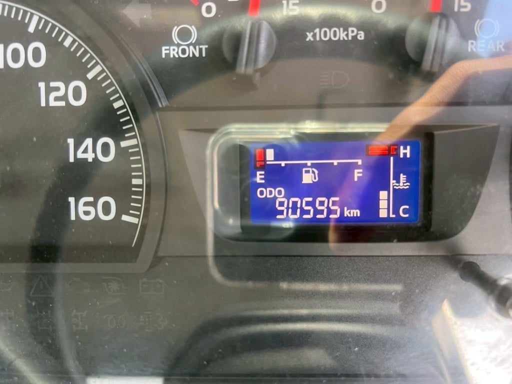 ไมล์ 90,595 กิโล❗️FM1A 344 พร้อมหางเซมิดัมพ์สามมิตร ไมล์ 90,595 กิโล❗️FM1A 344 พร้อมหางเซมิดัมพ์สามมิตร