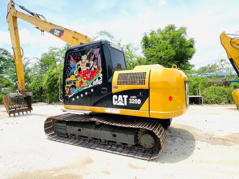 CAT312D กะบอกดำ )เก่าญี่ปุ่น) บุมยาว 14 เมตร 