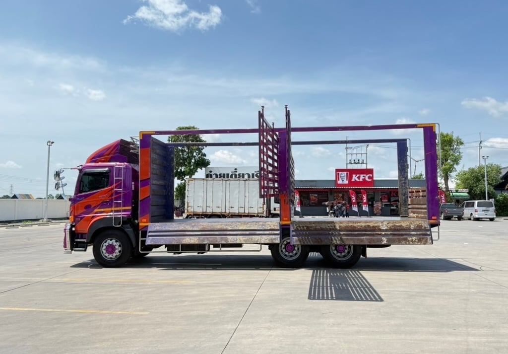 ขายเฉพาะ กะบะล่องเปิดข้างได้ใส่ 10 ล้อ HINO VICTOR มา ยาว 7.80 เมตร ขายเฉพาะ กะบะล่องเปิดข้างได้ใส่ 10 ล้อ HINO VICTOR มา ยาว 7.80 เมตร