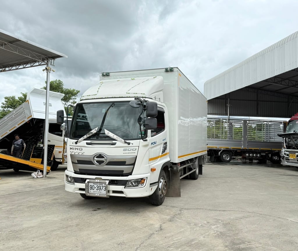 เข้าใหม่❗️ไมล์ 64,883 กิโล ❗️ HINO FC9J 210 แรง 6ล้อตู้เย็น ตู้ สแตนเหล็ด ยาว 5.60 เมตร  ปี 2565 ราคา 1,190,000 บาท 📞 094-653-6339 อิฐ รับซื้อ-ขาย-แลกเปลี่ยน-รถ?