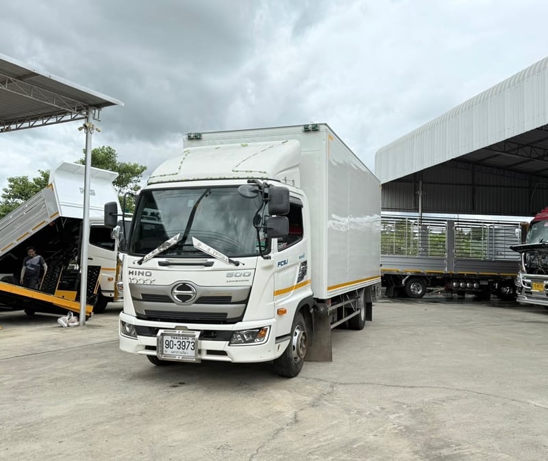เข้าใหม่❗️ไมล์ 64,883 กิโล ❗️ HINO FC9J 210 แรง 6ล้อตู้เย็น