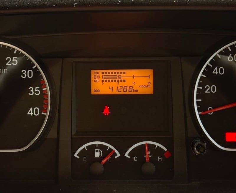 ไมล์ 41,288❗️ISUZU NEW FRR  210 MT   ดั้มพ์ 5 คิว ปี 2565