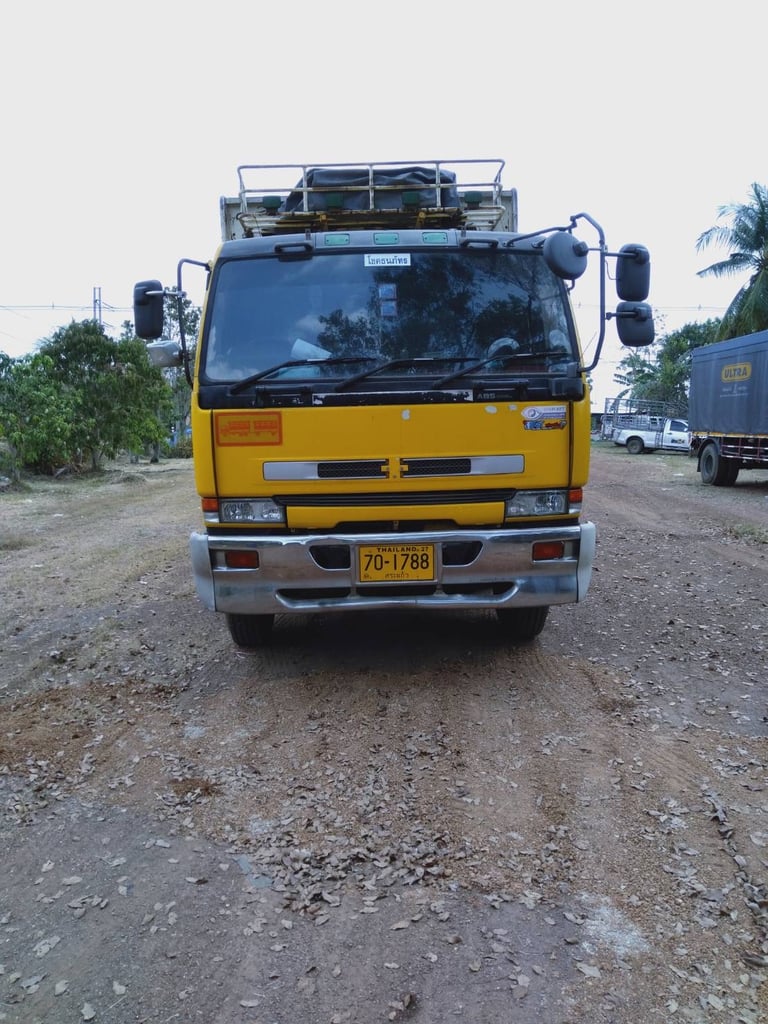 มิซู 360 แรง พ่วงแม่ลูกพื้นเรียบ มิซู 360 แรง พ่วงแม่ลูกพื้นเรียบ