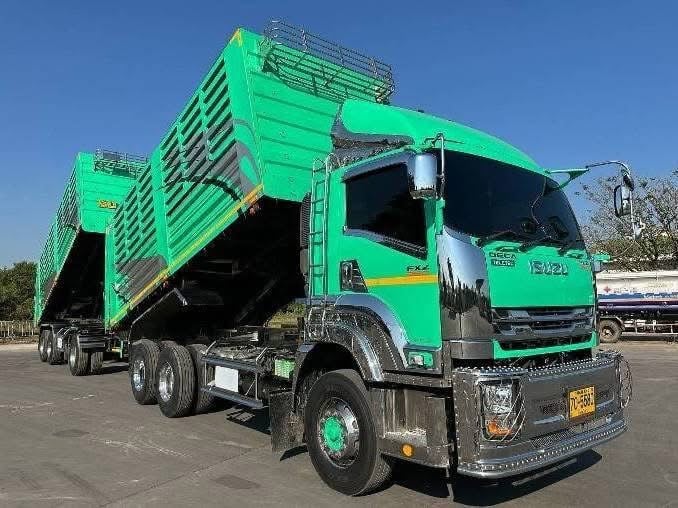 ISUZU FXZ  360 พ่วงแม่ลูกดั้มพ์ เฟืองเร็ว