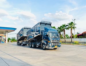 เข้าใหม่❗️HINO FM2P 380 จอมพลัง พ่วงแม่ลูกดั้มพ์คอกเกษตร เข้าใหม่❗️HINO FM2P 380 จอมพลัง พ่วงแม่ลูกดั้มพ์คอกเกษตร