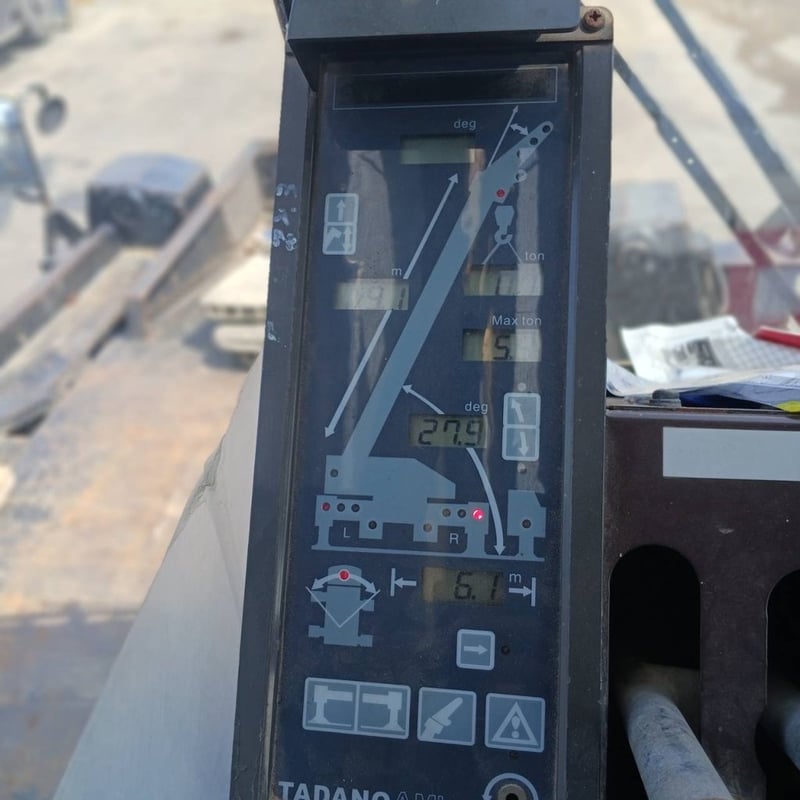 TADANO เครนขนาด 25 ตัน  ไฟฟ้าทุกระบบเต็ม 