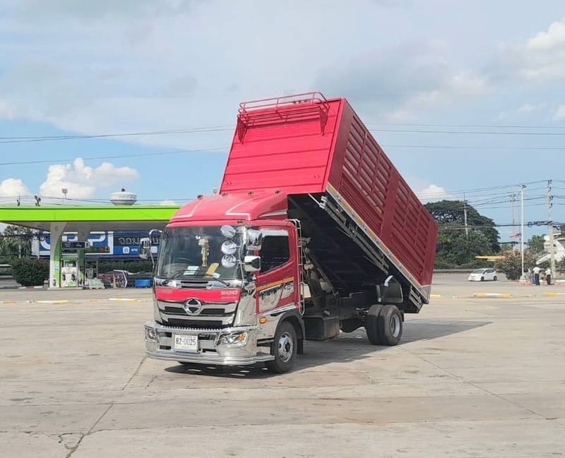 ไมล์ 45,864 กิโล ❗️ HINO NEW FC9J 155  ดั้มพ์เกษตร