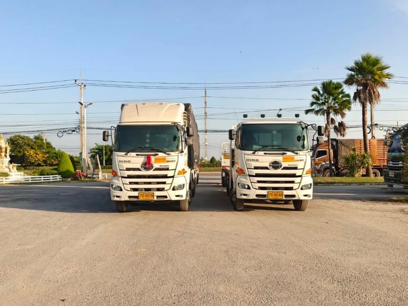 เข้าใหม่❗️ไมล์ 7 หมื่น❗️12ล้อ แท้ๆ GY2P 380 แรง พ่วงแม่ลูกดั้มพ์คอกเกษตร เข้าใหม่❗️ไมล์ 7 หมื่น❗️12ล้อ แท้ๆ GY2P 380 แรง พ่วงแม่ลูกดั้มพ์คอกเกษตร