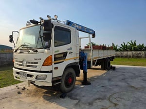 HINO 195 ติดเครนทาดาโน่ ZFX 5 ตัน 4 ปอก 