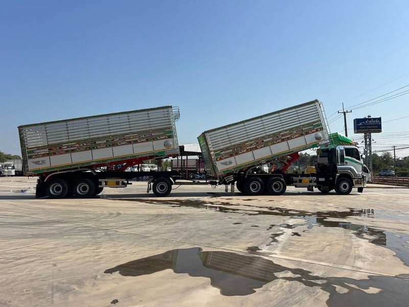 ไมล์ 153,391 ❗️ISUZU FXZ 360 แม่ลูกดัมพ์