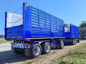 ISUZU FXZ 360 พ่วงแม่ลูกดั้มพ์เกษตร