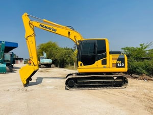 PC130-8 ชุดจดทะเบียน จอเหลือง กล้องหลัง 