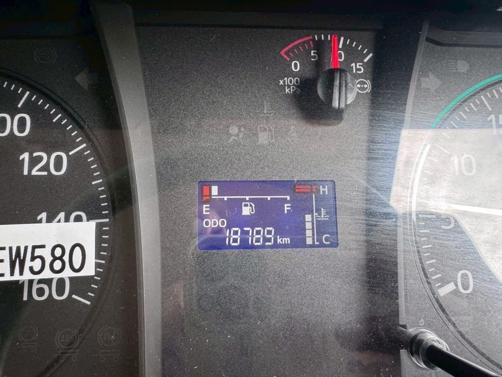 HINO FC9J 210 พ่วงแม่ลูกดั้มพ์ หินทราย ยาว 4.00 เมตร  ไมล์  18,641 กิโล