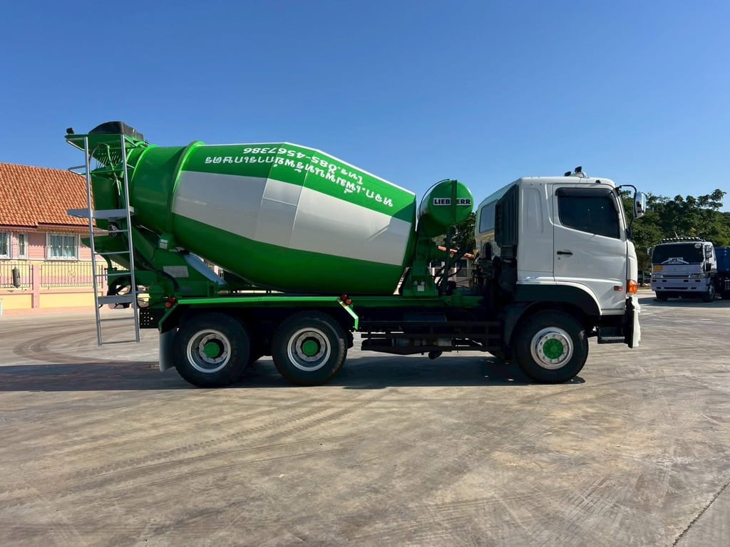 เข้าใหม่❗️ไมล์ 81,894 กิโล❗️โม่ปูน 7 คิว HINO FM1A 344 ปี 2563 โม่ยี่ห้อ ลิเบอร์ เข้าใหม่❗️ไมล์ 81,894 กิโล❗️โม่ปูน 7 คิว HINO FM1A 344 ปี 2563 โม่ยี่ห้อ ลิเบอร์